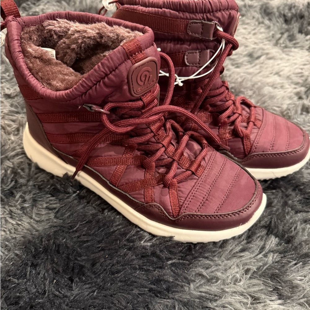 Champion Maroon Winter Boots